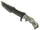 ★ Huntsman Knife | Black Laminate (Battle-Scarred)