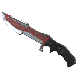 ★ Huntsman Knife | Crimson Web (Battle-Scarred)