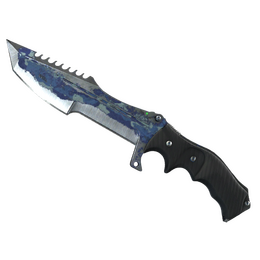 ★ Huntsman Knife | Bright Water (Battle-Scarred)