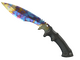 ★ Kukri Knife | Case Hardened (Well-Worn)