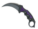 ★ StatTrak™ Karambit | Ultraviolet (Minimal Wear)