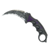 ★ StatTrak™ Karambit | Ultraviolet (Battle-Scarred)