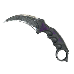 ★ Karambit | Ultraviolet (Battle-Scarred)