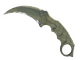 ★ StatTrak™ Karambit | Safari Mesh (Well-Worn)