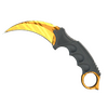 ★ StatTrak™ Karambit | Tiger Tooth (Minimal Wear)