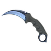 ★ Karambit | Blue Steel (Battle-Scarred)