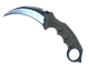 ★ StatTrak™ Karambit | Blue Steel (Well-Worn)