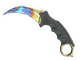 ★ StatTrak™ Karambit | Case Hardened (Battle-Scarred)