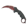 ★ Karambit | Crimson Web (Battle-Scarred)