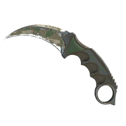 ★ StatTrak™ Karambit | Forest DDPAT (Battle-Scarred)