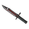 ★ M9 Bayonet | Crimson Web (Battle-Scarred)