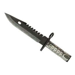 ★ StatTrak™ M9 Bayonet | Black Laminate (Battle-Scarred)