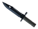 ★ StatTrak™ M9 Bayonet | Blue Steel (Well-Worn)