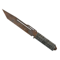 ★ Paracord Knife | Rust Coat (Battle-Scarred)