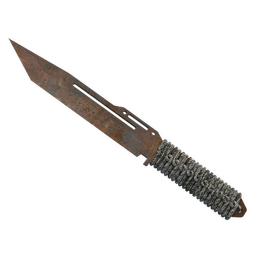 ★ Paracord Knife | Rust Coat (Battle-Scarred)