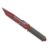 ★ StatTrak™ Paracord Knife | Crimson Web (Battle-Scarred)