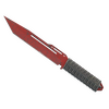 ★ Paracord Knife | Crimson Web (Well-Worn)