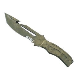 ★ Survival Knife | Safari Mesh (Battle-Scarred)