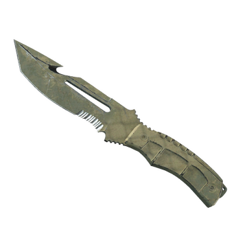 ★ StatTrak™ Survival Knife | Safari Mesh (Battle-Scarred)