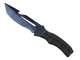 ★ StatTrak™ Survival Knife | Blue Steel (Battle-Scarred)
