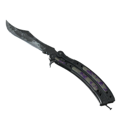 ★ Butterfly Knife | Ultraviolet (Battle-Scarred)