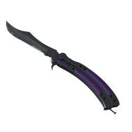 ★ Butterfly Knife | Ultraviolet (Field-Tested)