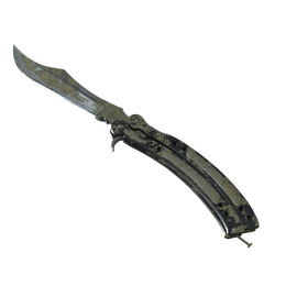 ★ Butterfly Knife | Safari Mesh (Battle-Scarred)