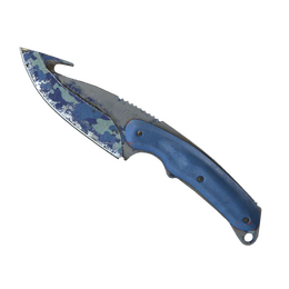 ★ Gut Knife | Bright Water (Battle-Scarred)