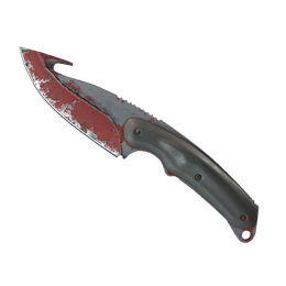 ★ StatTrak™ Gut Knife | Crimson Web (Battle-Scarred)