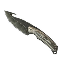 ★ Gut Knife | Black Laminate (Battle-Scarred)