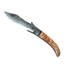 ★ Navaja Knife | Damascus Steel (Well-Worn)