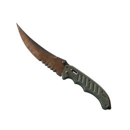 ★ StatTrak™ Flip Knife | Rust Coat (Battle-Scarred)