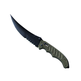 ★ Flip Knife | Blue Steel (Battle-Scarred)