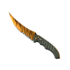 ★ StatTrak™ Flip Knife | Tiger Tooth (Minimal Wear)
