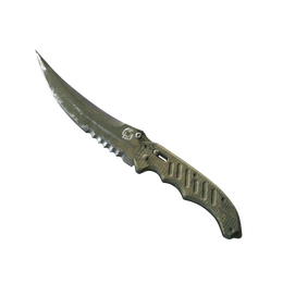 ★ Flip Knife | Safari Mesh (Battle-Scarred)
