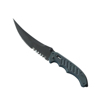 ★ StatTrak™ Flip Knife | Night (Minimal Wear)