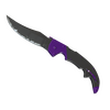 ★ Falchion Knife | Ultraviolet (Well-Worn)