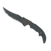 ★ Falchion Knife | Night (Well-Worn)