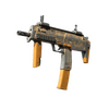 MP7 | Short Ochre (Battle-Scarred)