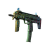 StatTrak™ MP7 | Neon Ply (Battle-Scarred)