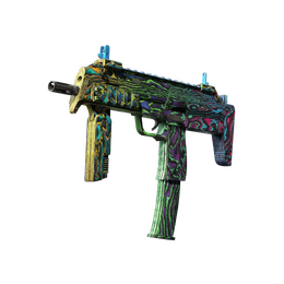MP7 | Neon Ply (Minimal Wear)