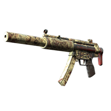 MP5-SD | Autumn Twilly (Battle-Scarred)
