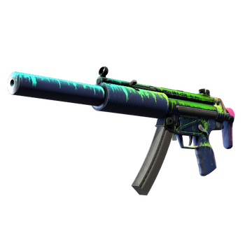 StatTrak™ MP5-SD | Phosphor (Well-Worn)