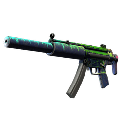MP5-SD | Phosphor (Battle-Scarred)
