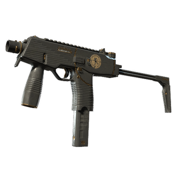 MP9 | Broken Record (Battle-Scarred)