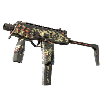 MP9 | Shredded (Battle-Scarred)