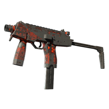 Souvenir MP9 | Setting Sun (Battle-Scarred)