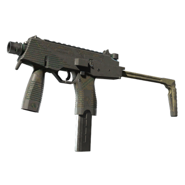 MP9 | Green Plaid (Battle-Scarred)