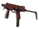 MP9 | Ruby Poison Dart (Well-Worn)