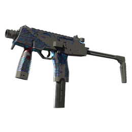 MP9 | Stained Glass (Battle-Scarred)